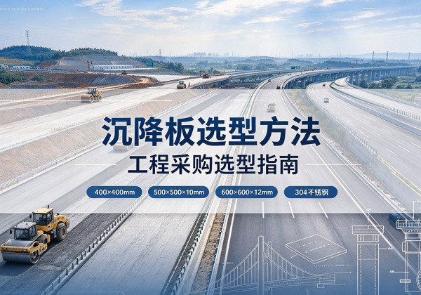 嘉鱼沉降板选择方法