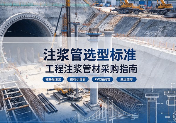 嘉鱼注浆管选型标准